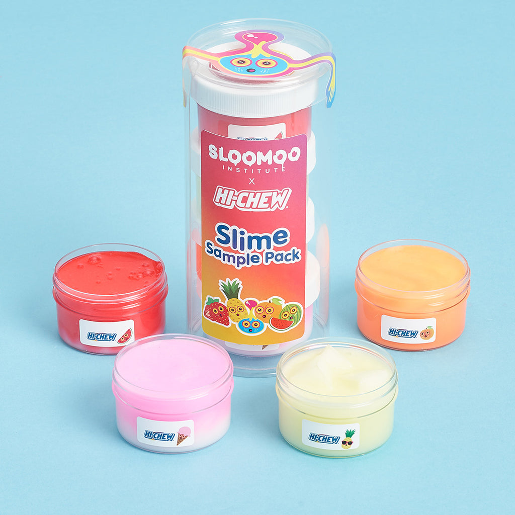 Sloomoo x Hi-Chew® Slime Sample Pack - Sloomoo Institute Ecommerce 