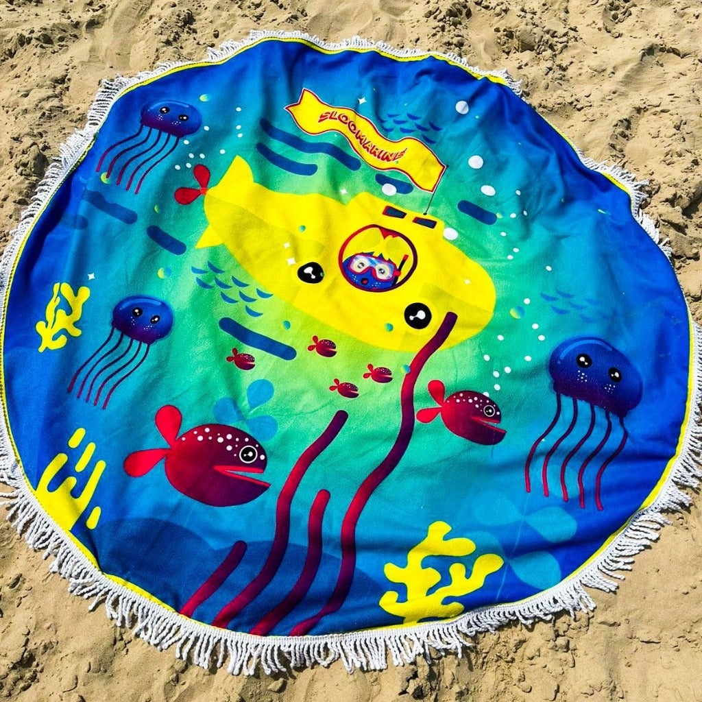 Beach Towel (Circle) -  - sloomooinstitute
