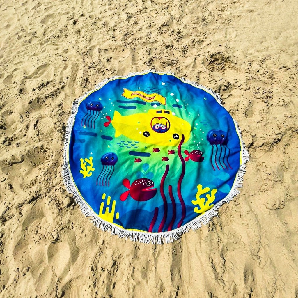 Beach Towel (Circle) -  - sloomooinstitute