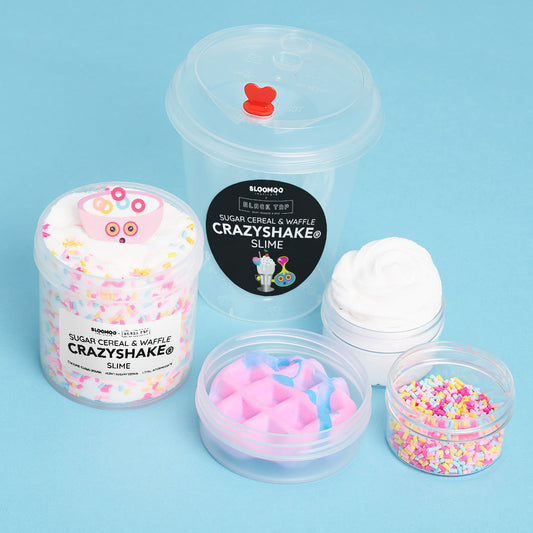 Black Tap x Sloomoo Sugar Cereal & Waffle CrazyShake® Slime - Sloomoo Institute Ecommerce