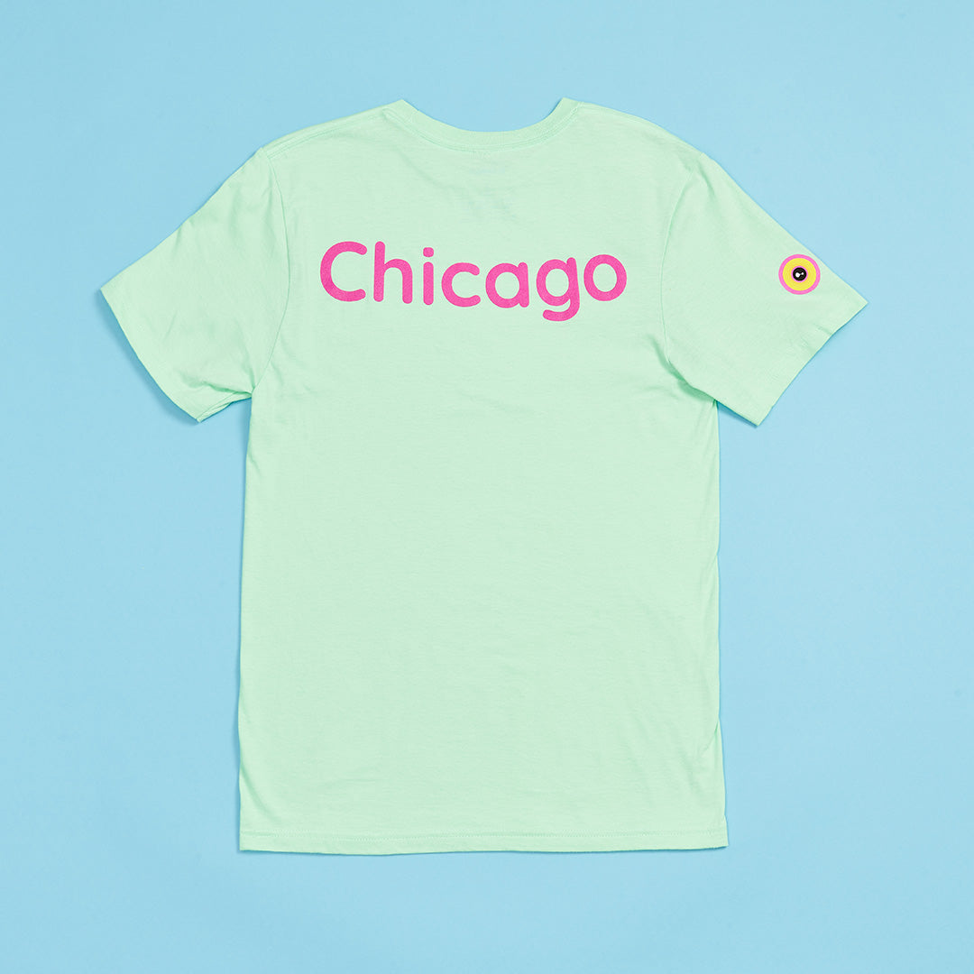 Mint Sloomoo Chicago Youth T-Shirt