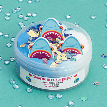 Shark Bite Sherbet Slime - Sloomoo Institute Ecommerce 
