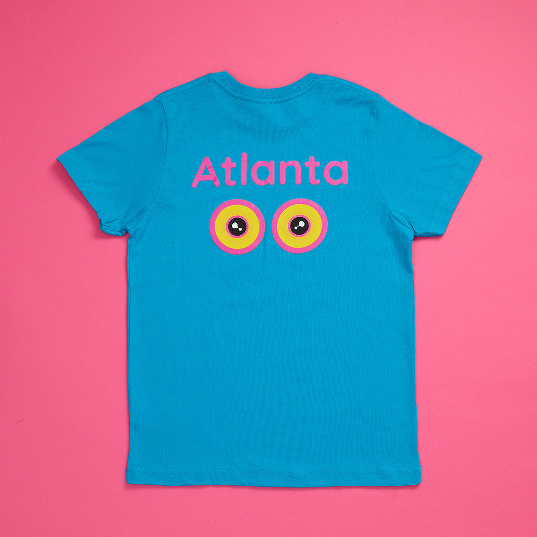 Blue Sloomoo Atlanta Youth T-Shirt