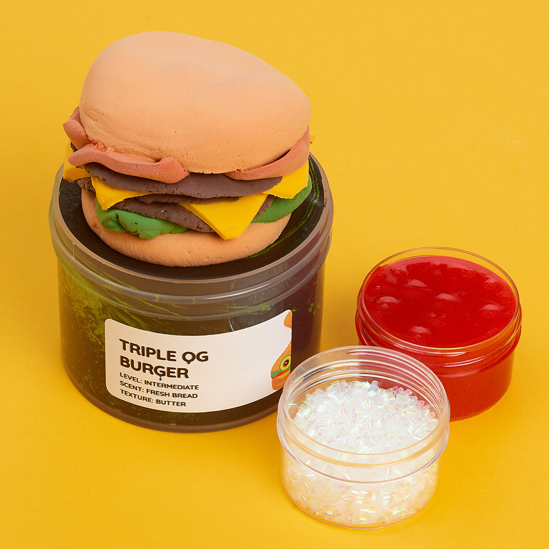 Sloomoo x Trill Burgers: Triple OG Burger Slime