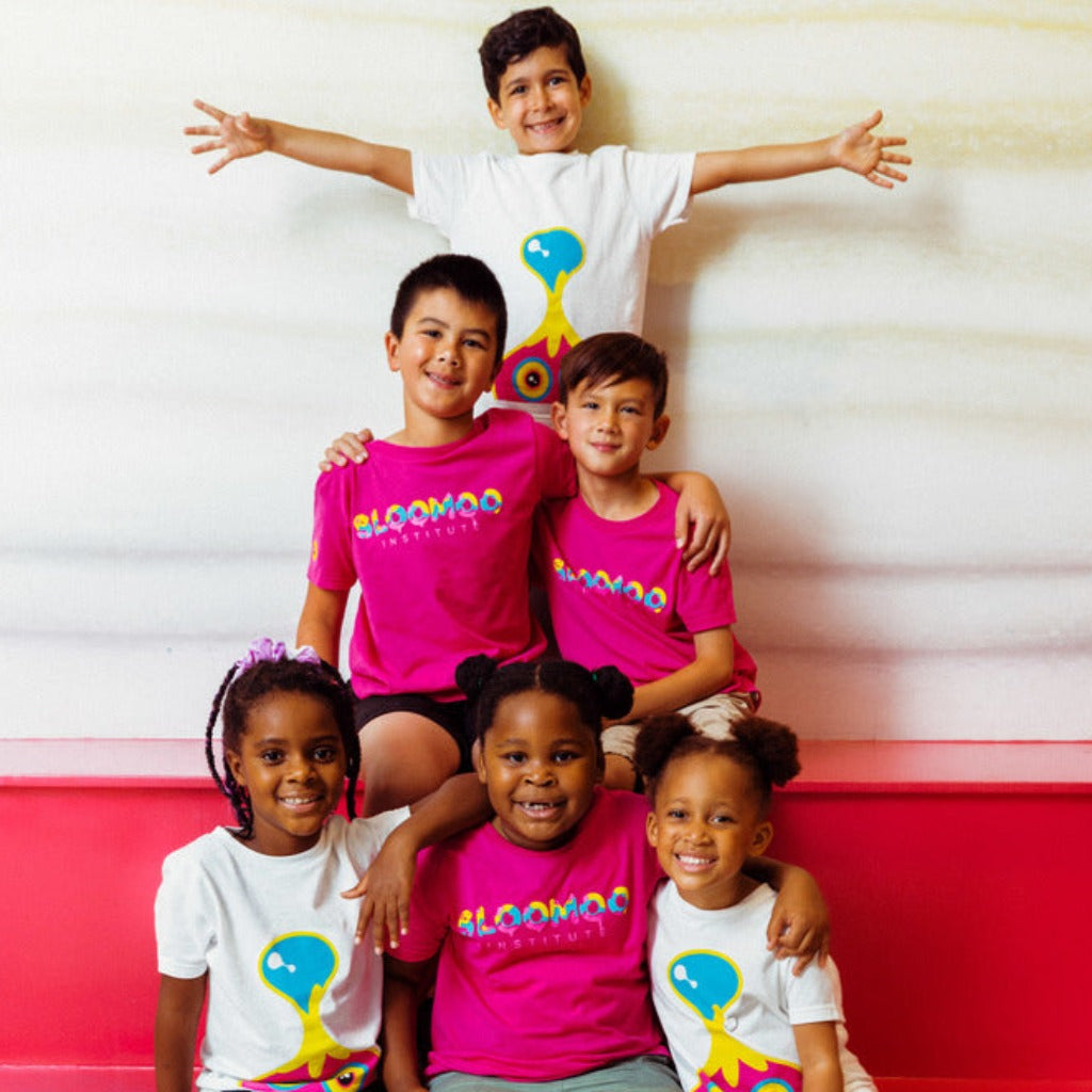 Sloomoo T-Shirt - Magenta (Kids) - sloomooinstitute